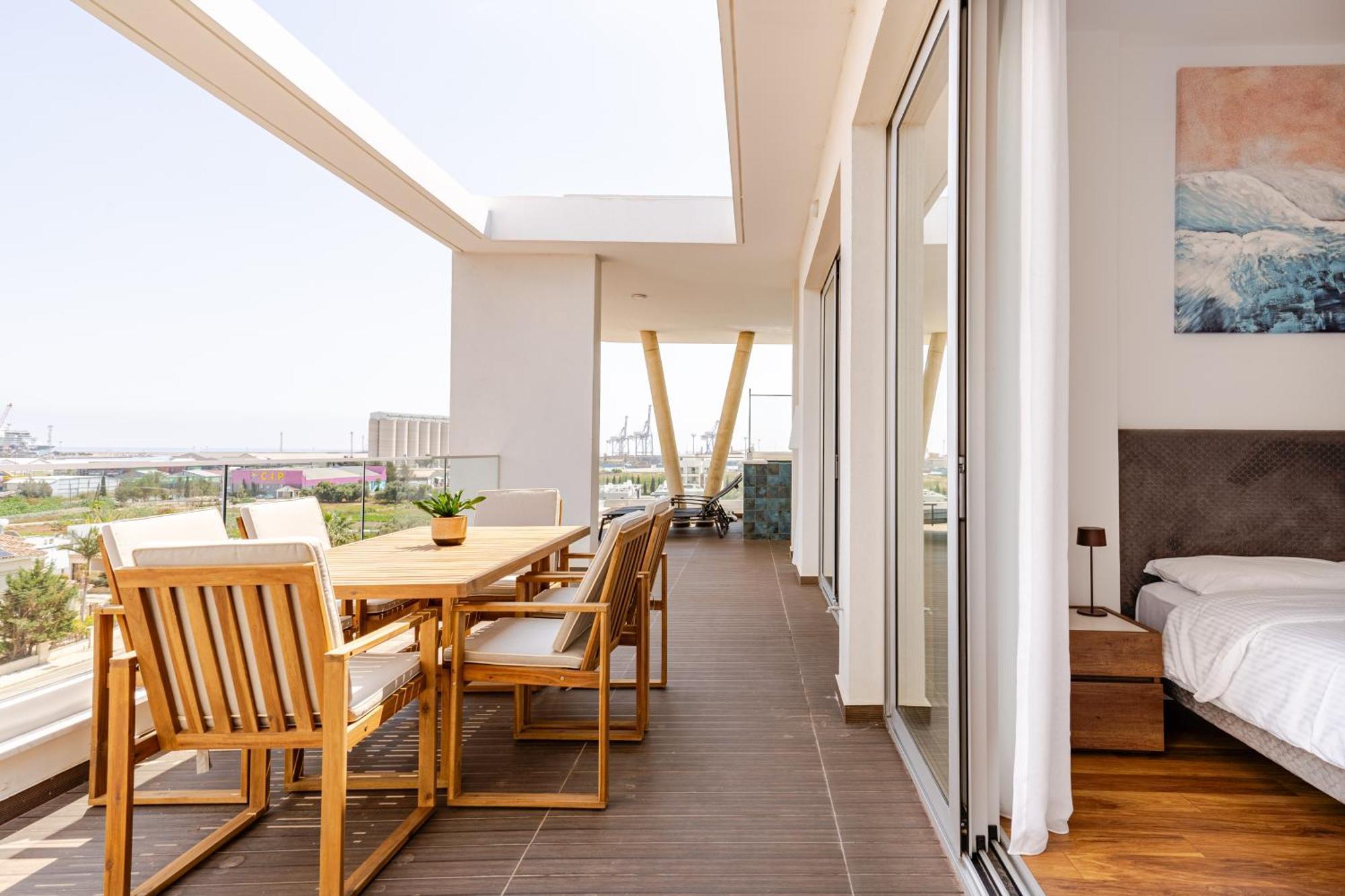 Yamas Urban Living Zakaki Pool Penthouses & Apartments 利马索尔 外观 照片